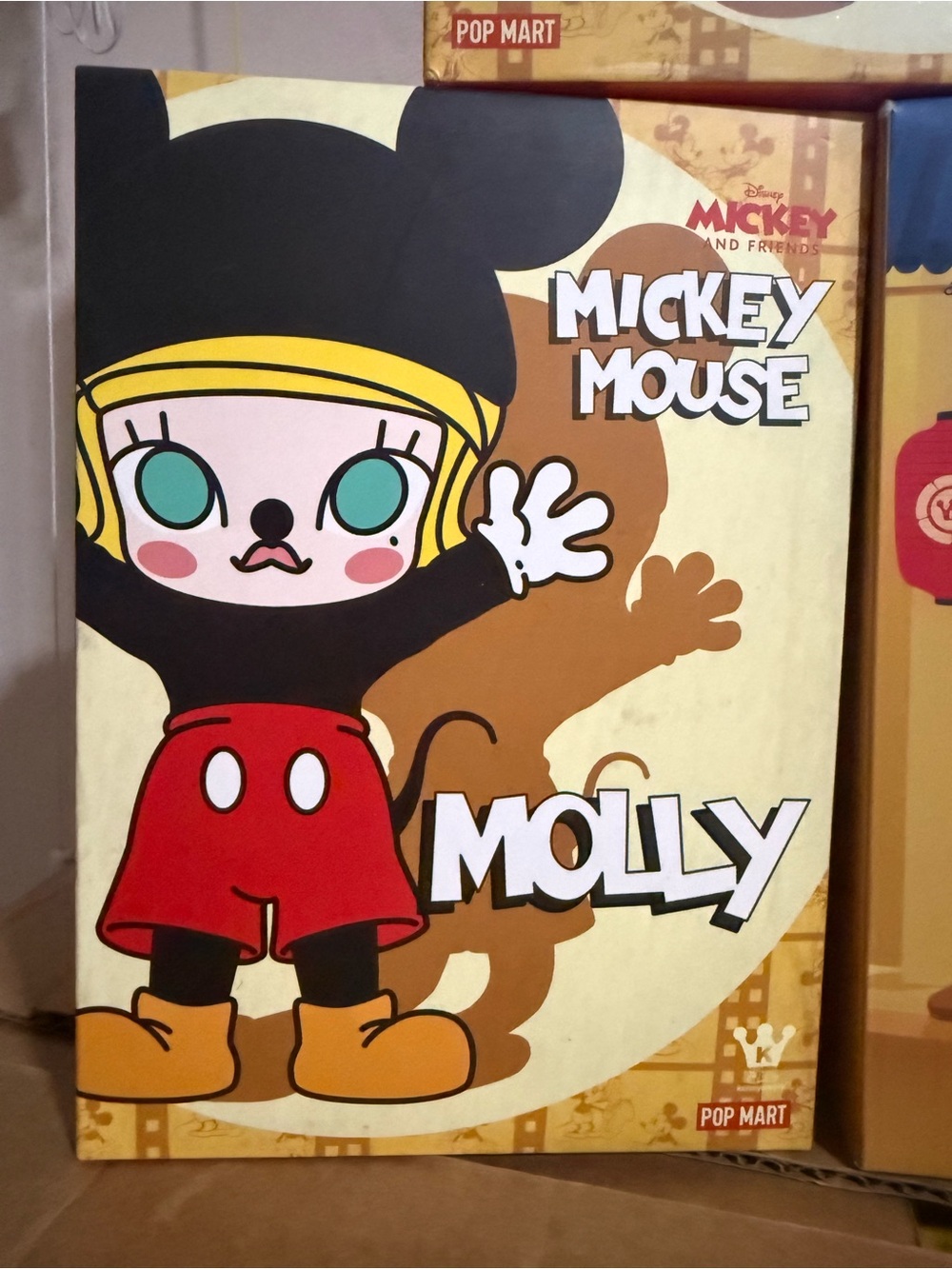 POPMART Molly Disney Mickey Costume BJD